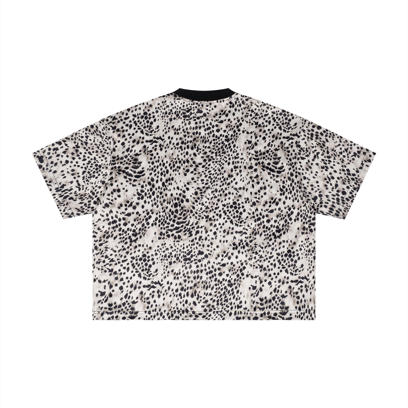 Leopard Print Boxy T-Shirt