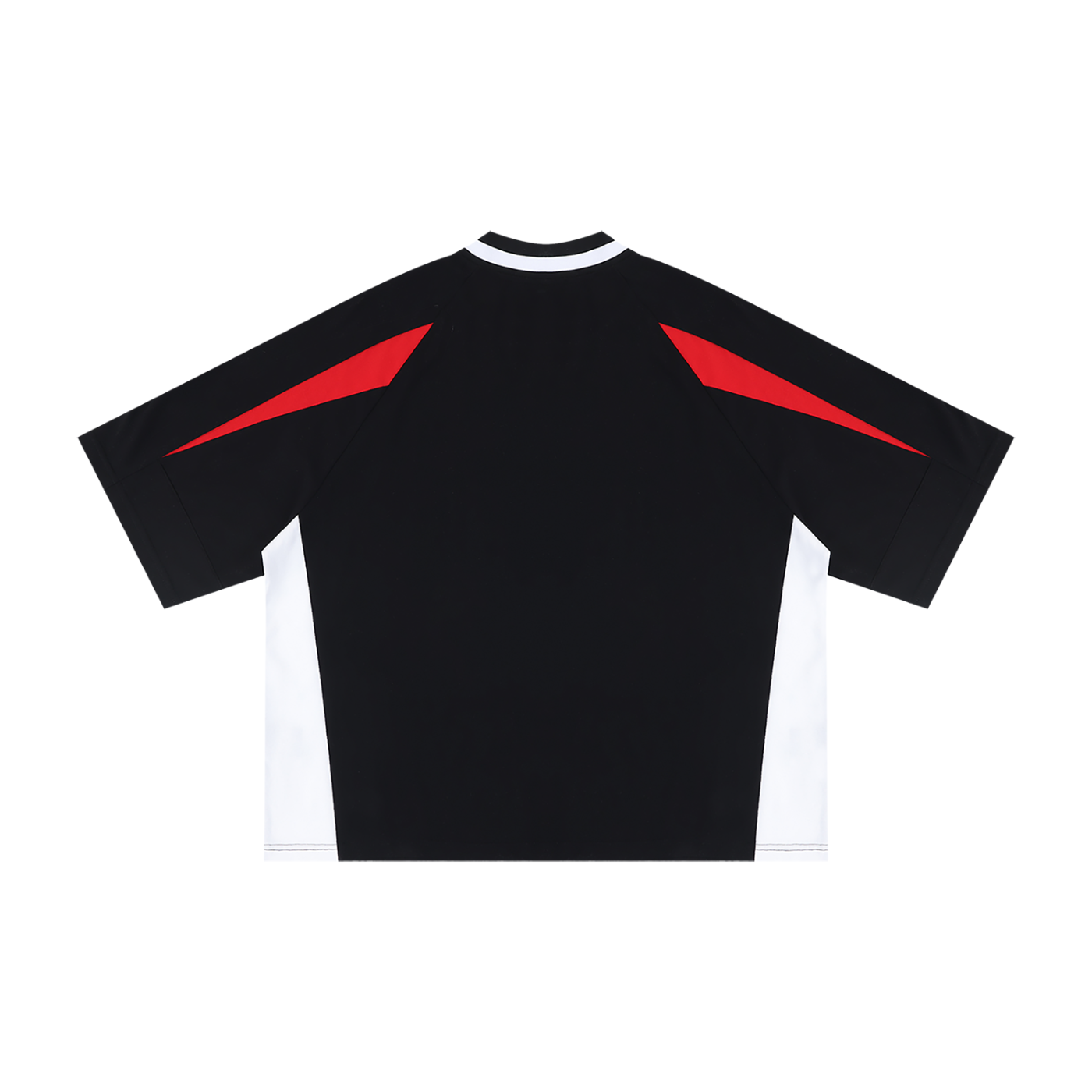 Canada tee —- Oversized Color Block V-Neck T-Shirt